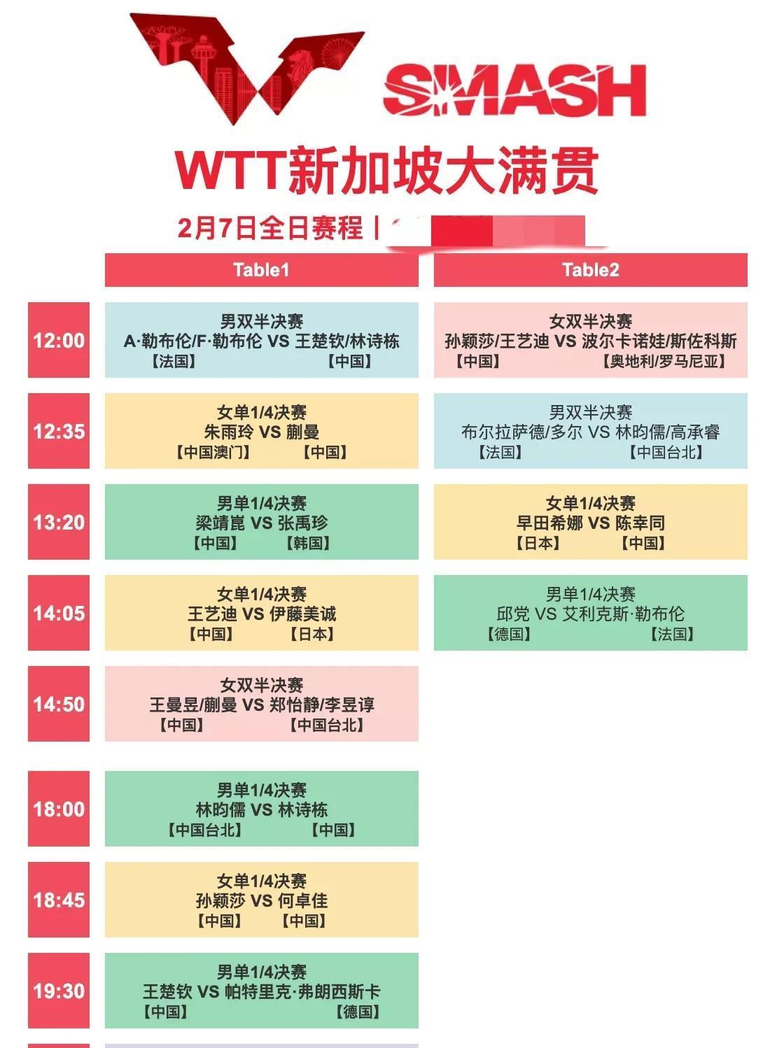 比赛日程：激动人心的对决即将展开