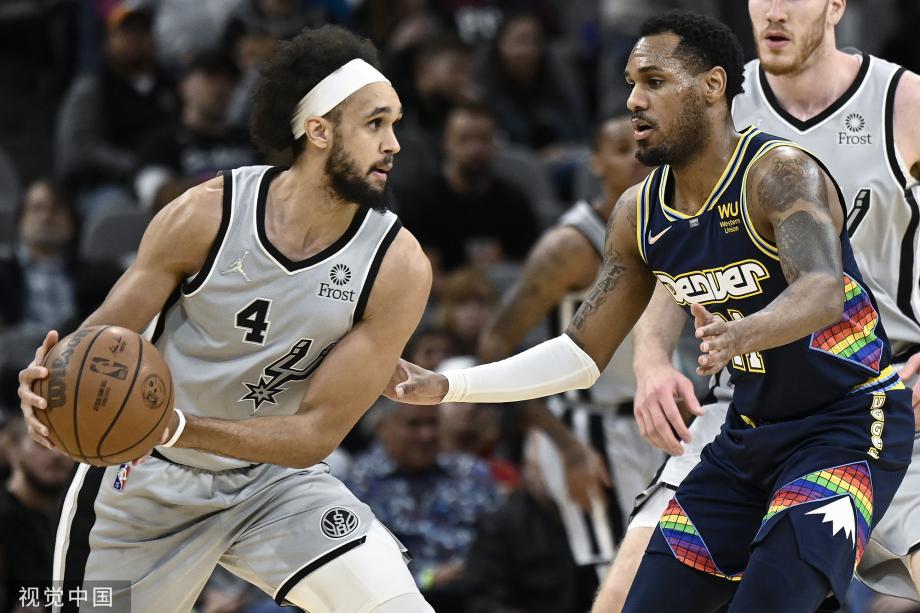 掘金险胜马刺，乔治22+11